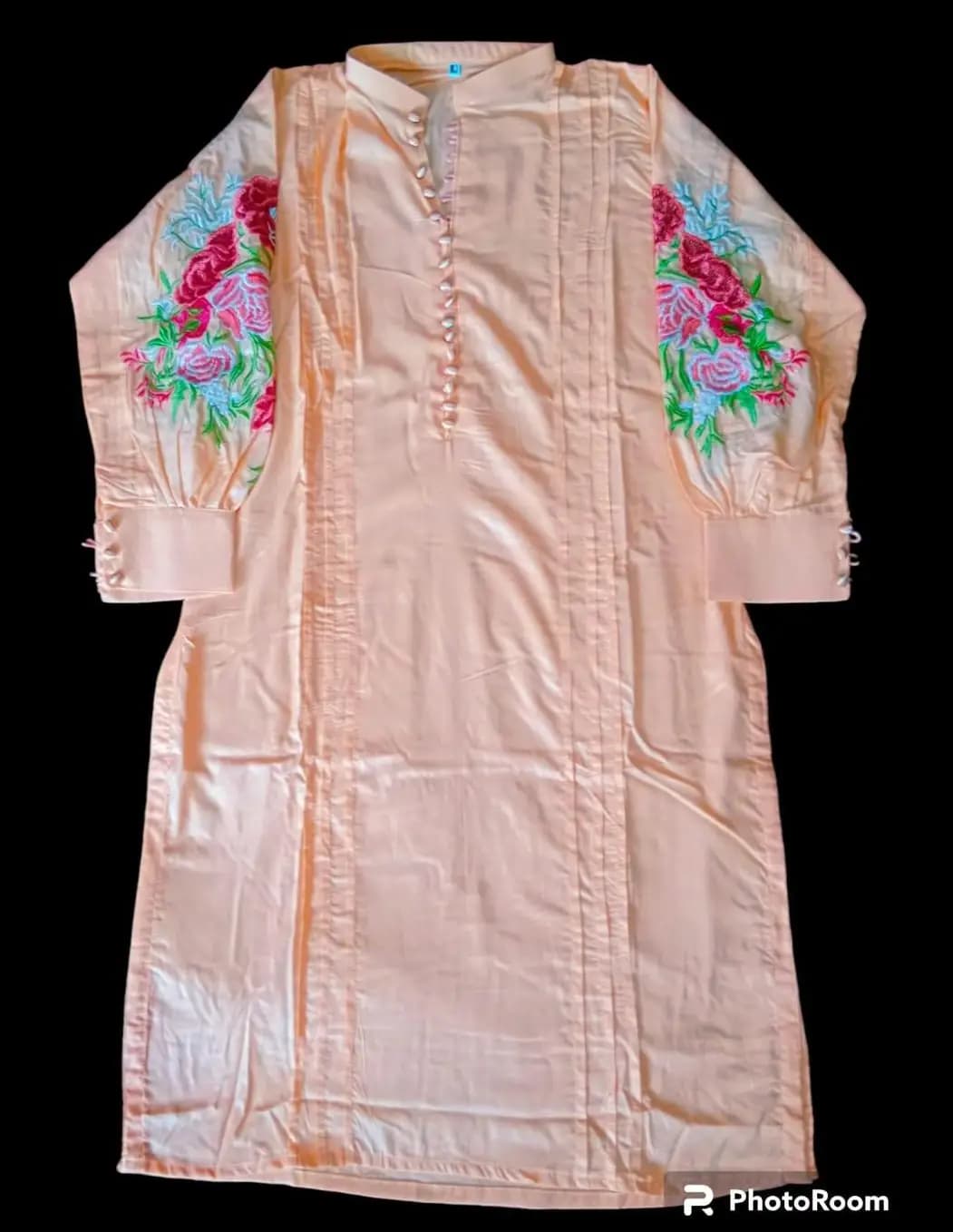 Elegant Embroidered Women's Stitched Shirt And Trouser Set - 2 Pcs