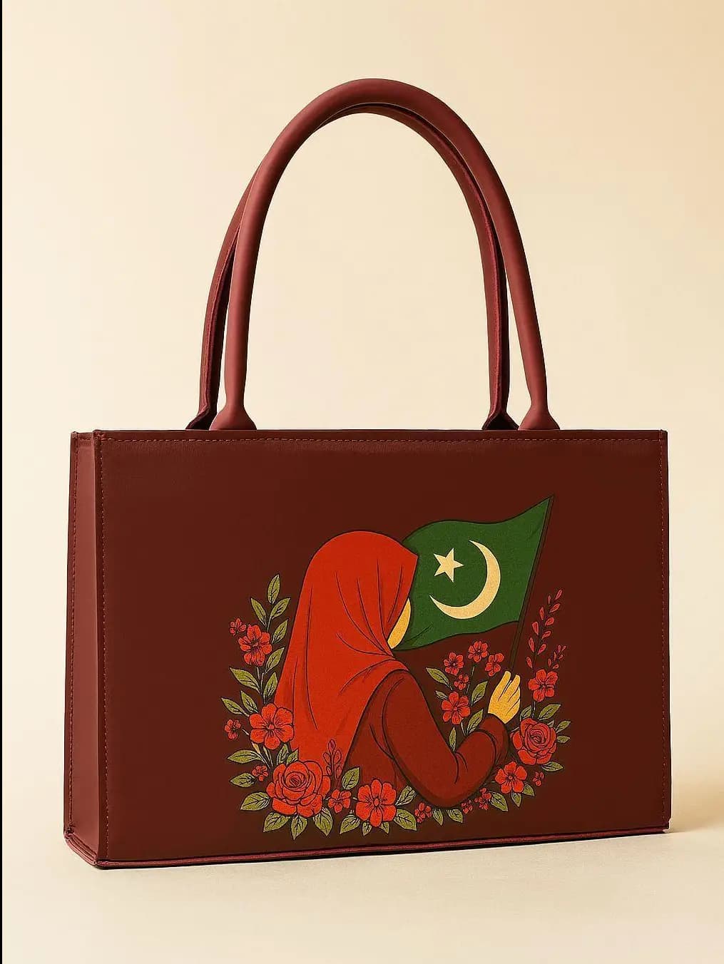 Independence Day Bag High Quality Hijab Tote Bag