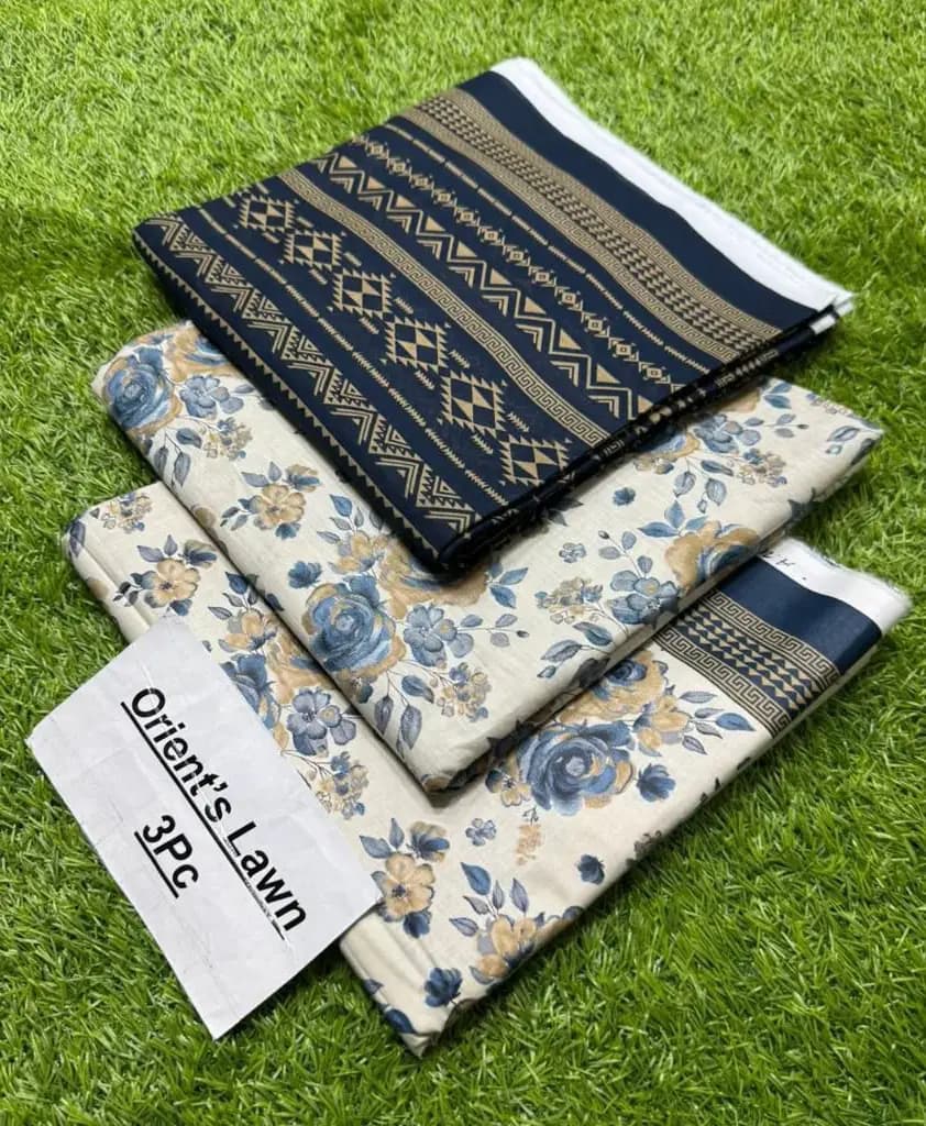 ORIENT Printed 3-Piece Lawn Suit  Summer Collection 2025  Unstitched