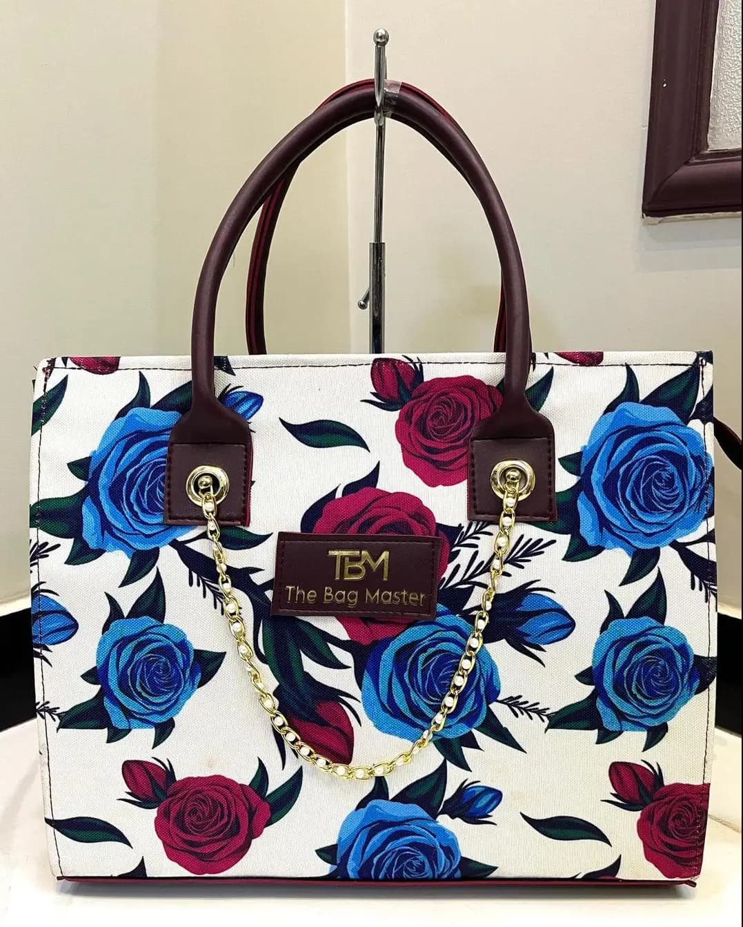 Girl's Canvas Plain Tote Bag